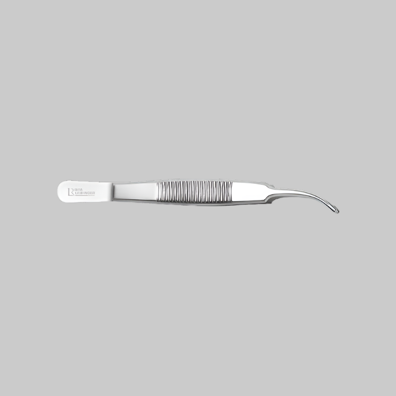 Plate Holding Forceps 9cm, curved