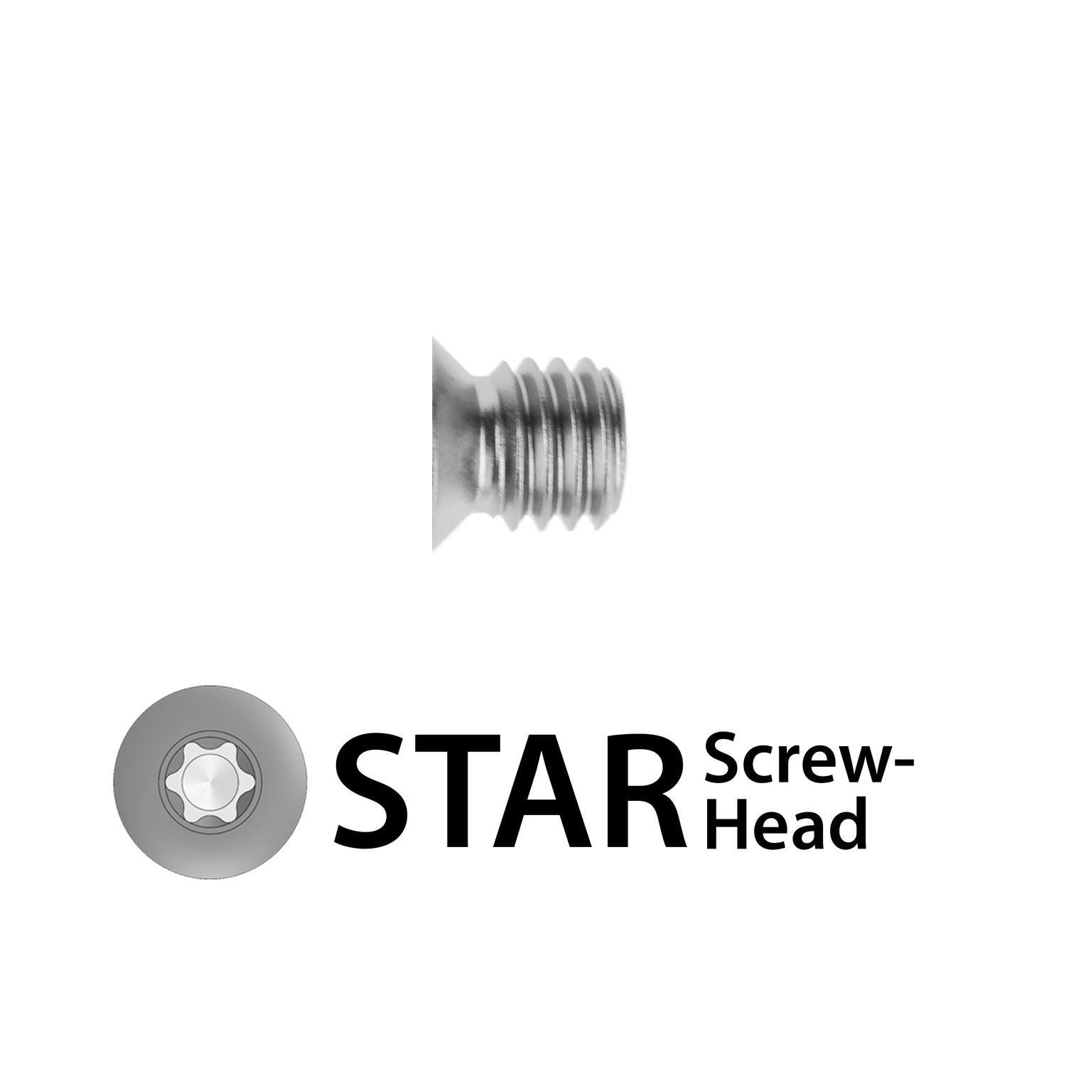 Screw for Dental Plugs